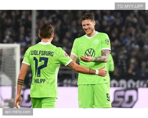 全场结束：沃尔夫斯堡2-2战平法兰克福，两队各取一分